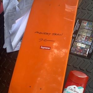 Jeff Koons X Supreme Monkey Train Skate Deck